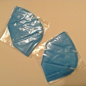 Sixteen Blue Anti-fog KN95 Masks For Women or Men Protection Against Flu Covid